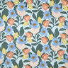 Katoenen voile weelderige bloemen | Nerida Hansen – babyblauw,  thumbnail number 1