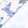 Katoenjersey Vliegtuigen Digitaal printen – ecru,  thumbnail number 4