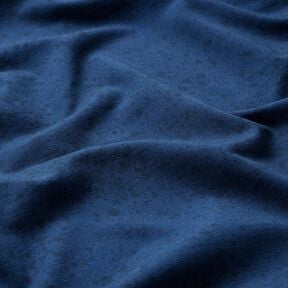 French Terry Combinatiestof spikkels | Glitzerpüppi – marineblauw, 
