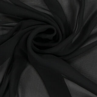 Chiffon – zwart, 