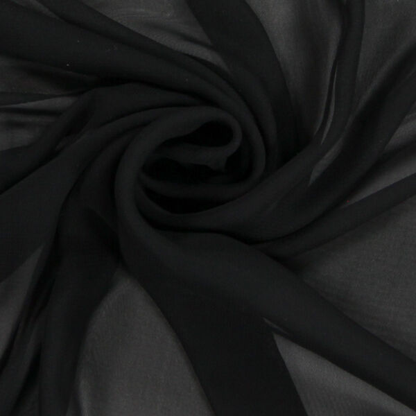 Chiffon – zwart,  image number 2