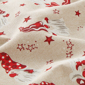Decostof canvas Kabouters – beige, 