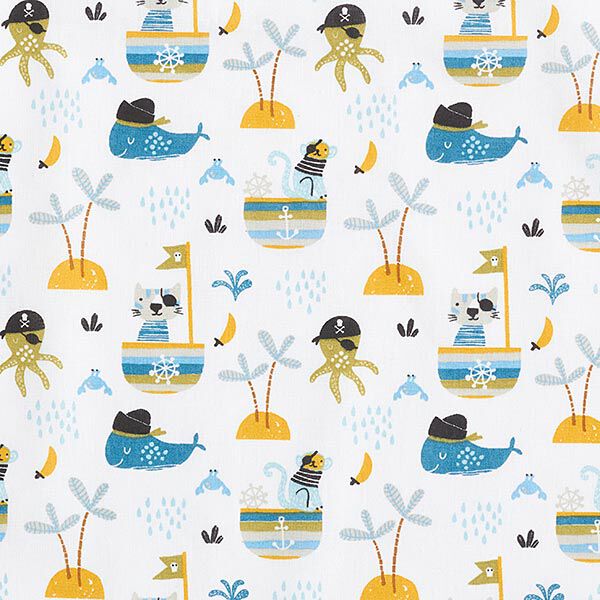 Stoffenpakket Popeline baby – blauw, image number 10