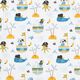 Stoffenpakket Popeline baby – blauw,  thumbnail number 10