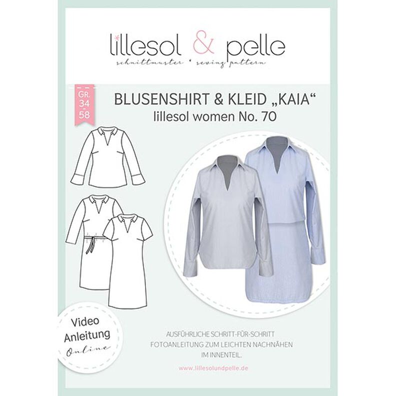 Blouse & Jurk Kaia | Lillesol & Pelle No. 70 | 34-58,  image number 1