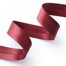 Biasband Satijn [20 mm] – bordeauxrood,  thumbnail number 2