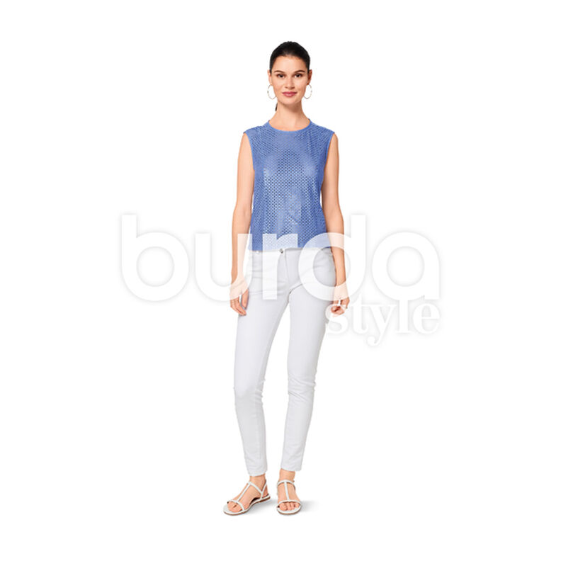 top / blouse, Burda 6525,  image number 2