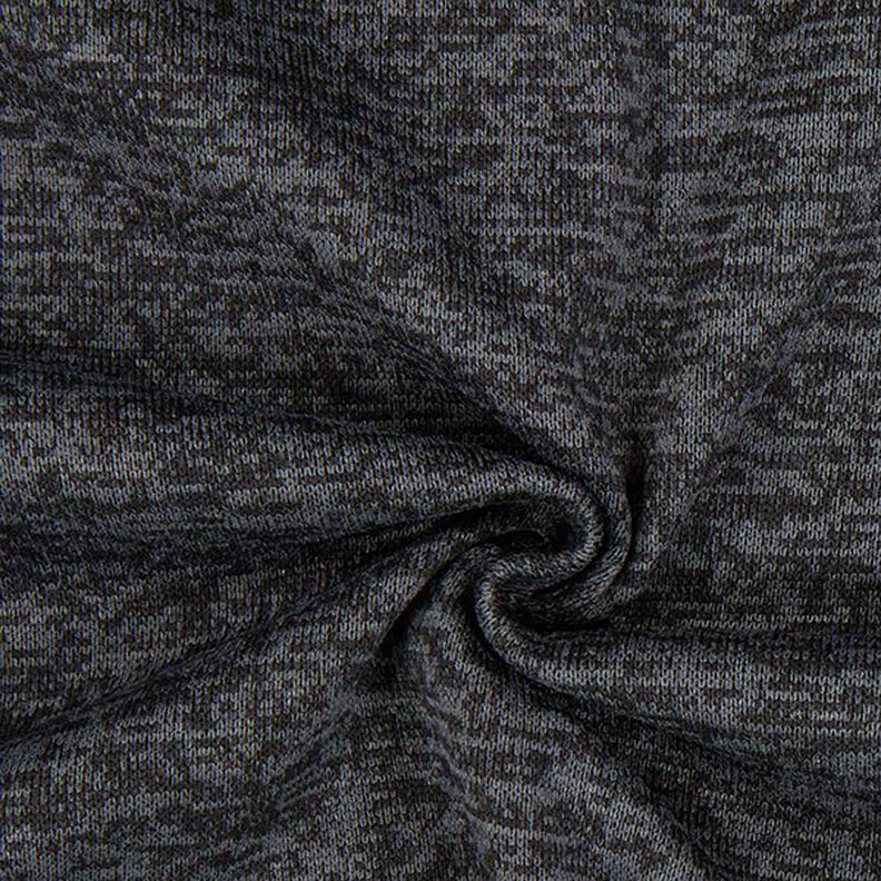 Fleece gebreid 8 – anthraciet,  image number 1