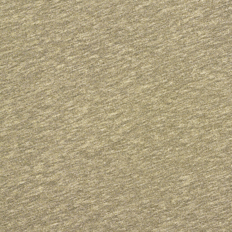 Linnen jersey glans melange – kaki/goud metallic,  image number 1