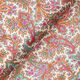 Satijn satijn paisley bloemen – natuur/pink,  thumbnail number 4