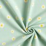 Wafel jersey Madeliefjes – licht mint,  thumbnail number 3