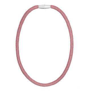 Eenvoudige gordijnhouder met magneetsluiting [60cm] – roze | Gerster, 