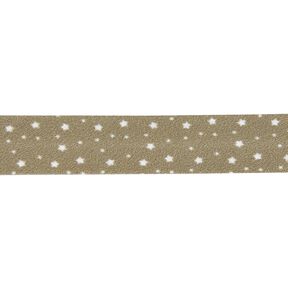 Biasband Sterren Biologische katoen [20 mm] – kaki, 