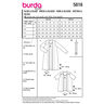 Plus-Size Jurk / Blouse 5818 | Burda | 44-54,  thumbnail number 9
