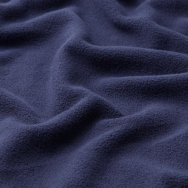 Premium antipilling fleece stretch – marineblauw, image number 2