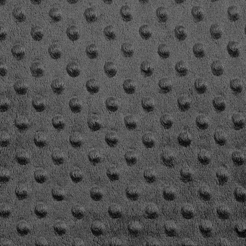 Gezellige fleece reliëfpunten – zwart,  image number 1
