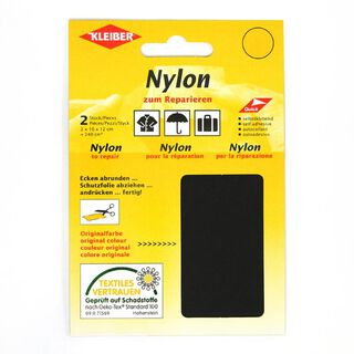 Patches Nylon – zwart, 