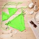 Badpakstof effen – neongroen,  thumbnail number 7