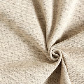 Bekledingsstof Chenille Mix – cashew/zilvergrijs, 