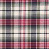 Katoenflanel Ruit | Poppy Fabrics – olijf/rood,  thumbnail number 1