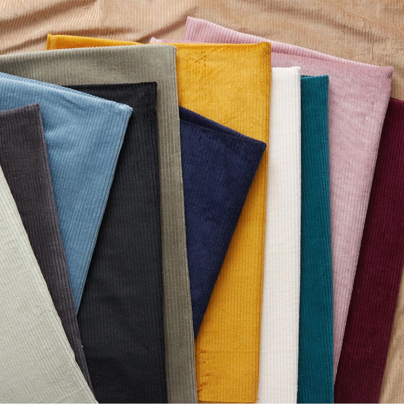 Brede rib stretch – duifblauw,  image number 5