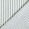 Mousseline/dubbel gehaakte stoffen Doubleface Strepen – riet/wit,  thumbnail number 1