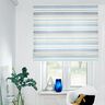 Decostof Half panama kleurrijke mix van strepen gerecycled – stralend blauw,  thumbnail number 6