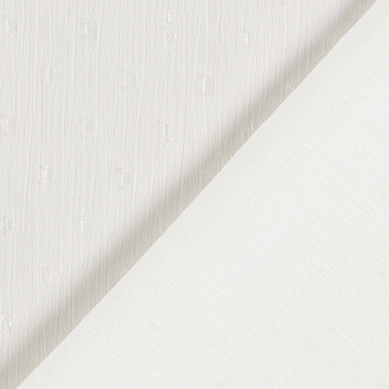 Chiffon stippen glitter – wit, image number 4
