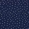 Mousseline/dubbel gehaakte stoffen Stippen – marineblauw/wit,  thumbnail number 1