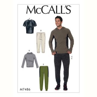 Heren - top|trui|broek, McCalls 7486 | 46 - 52, 