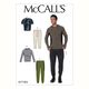 Heren - top|trui|broek, McCalls 7486 | 46 - 52,  thumbnail number 1