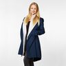 Regenjasstof effen – marineblauw,  thumbnail number 7