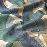 Decostof Half panama Bananenbladeren – blauwgrijs/licht taupe,  thumbnail number 2