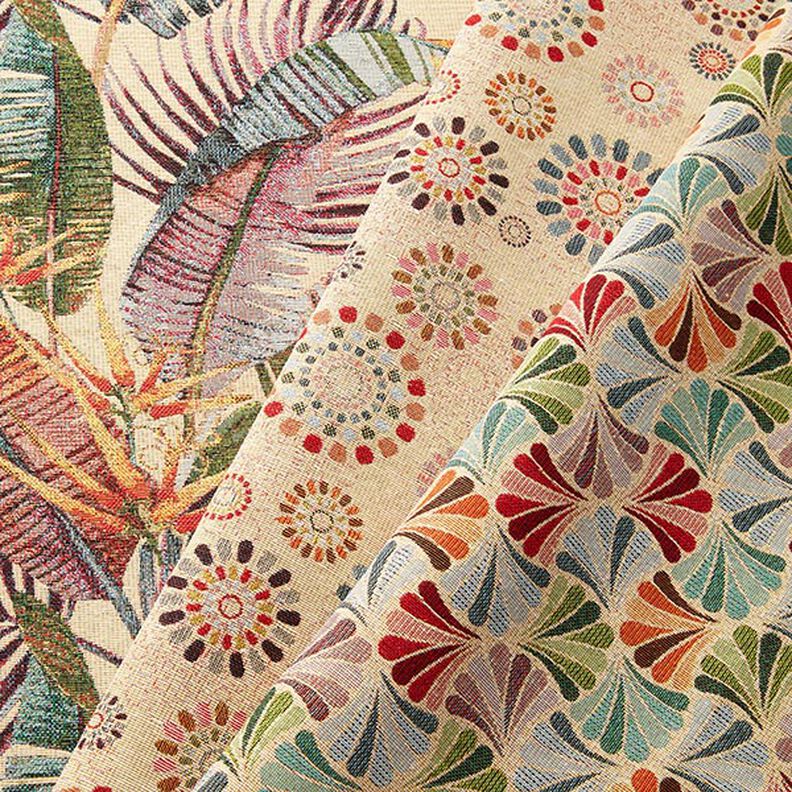 Decostof Gobelin Mandala‘s – lichtbeige/roze,  image number 5