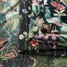 Decostof Gobelin Wilde bloemen – zwart/roos,  thumbnail number 5