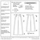 Broeken, Burda 6573,  thumbnail number 6