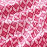 <h2>Katoen Voile met abstracte ruiten, wit/roze &ndash; licht en bedrukt</h2>,  thumbnail number 2