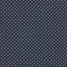 Voeringstof polkadots – marineblauw/wit,  thumbnail number 1