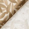 Decostof Half panama Zee van bladeren – ecru/lichtbruin,  thumbnail number 4