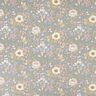 Decostof Half panama Bloesemtuin – duifblauw/roze,  thumbnail number 1