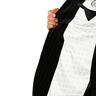 Voering taffeta jacquard geruit met glanzend effect – wit,  thumbnail number 5