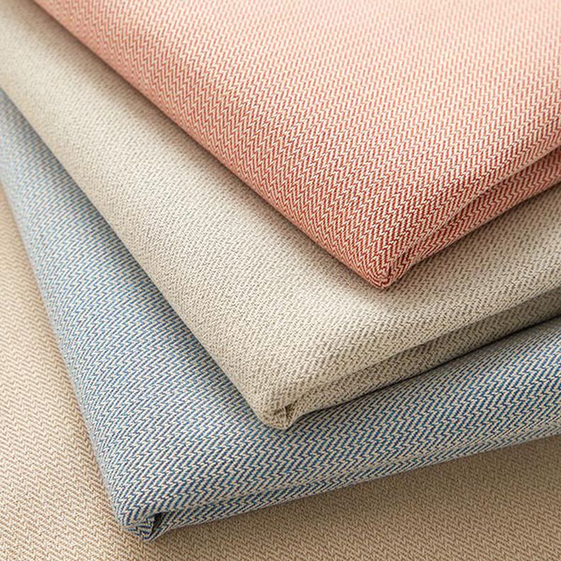 Outdoorstof jacquard Kleine zigzag – marineblauw,  image number 6