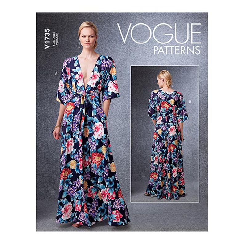 Maxi-jurk, Vogue 1735 | 42-50,  image number 1