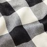 Katoenen stof lurex ruit – zwart/wit,  thumbnail number 2
