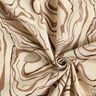 Linnen-mix Marmer – amandel/mocca,  thumbnail number 3