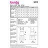 Jurk | Burda 5813 | 36-46,  thumbnail number 9
