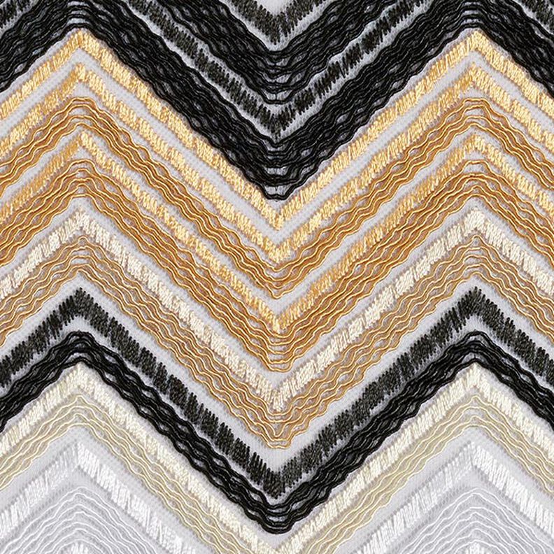 Tule Zigzag – lichtbruin/zwart, image number 7