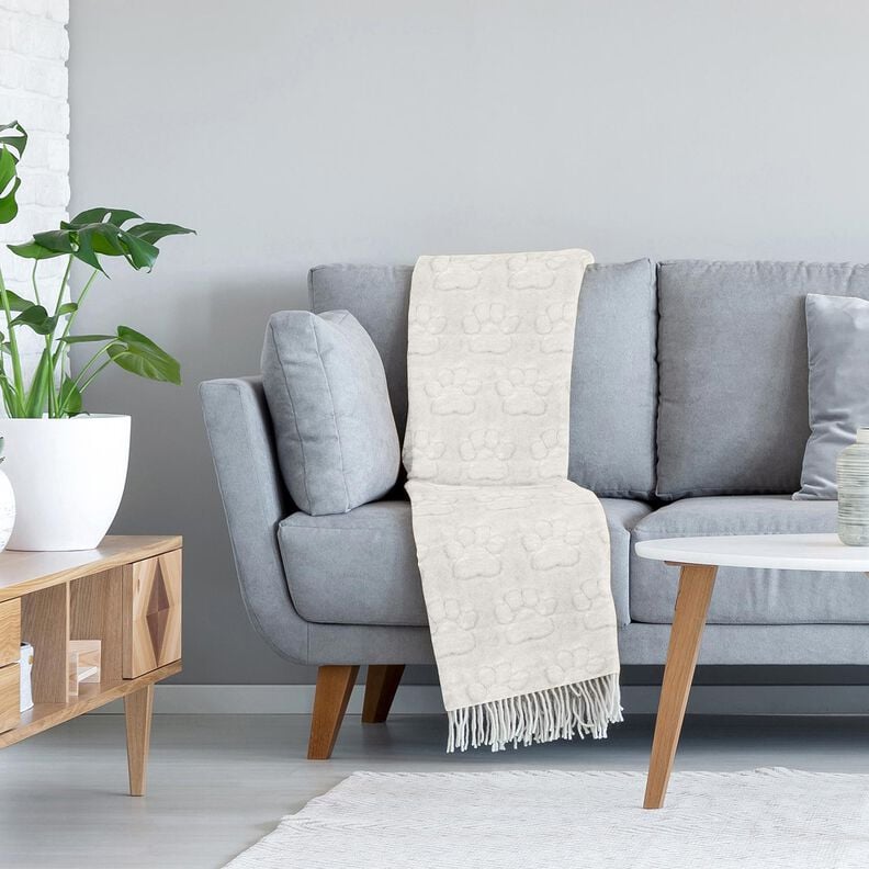 Gezellige fleece Hondenpoten – ivoor, image number 5