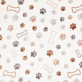 Gezellige fleece Poten en botten – ivoor/donkertaupe,  Gezellige fleece Poten en botten – ivoor/donkertaupe,