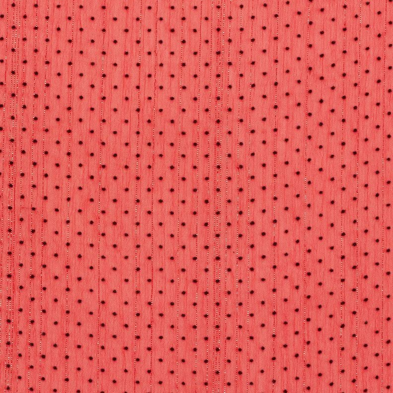 Chiffon glitterstrepen en stippen – rood, image number 1